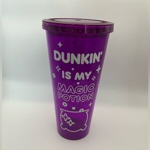 Dunkin Magic Potion Glow in Dark Tumbler 24oz Halloween 2024 witchy Cold cup